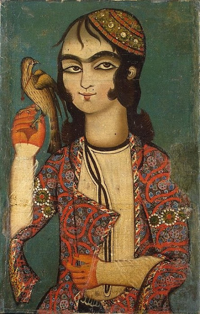 Boy_Holding_a_Falcon,_Qajar_Dynasty_(18th_century).jpg